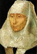 Hans Memling Portrait of an Old Woman china oil painting artist